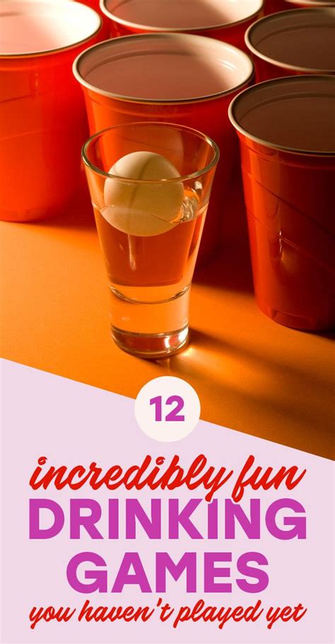 12 Incredibly Fun Drinking Games You Haven T Played Yet Fun Drinking