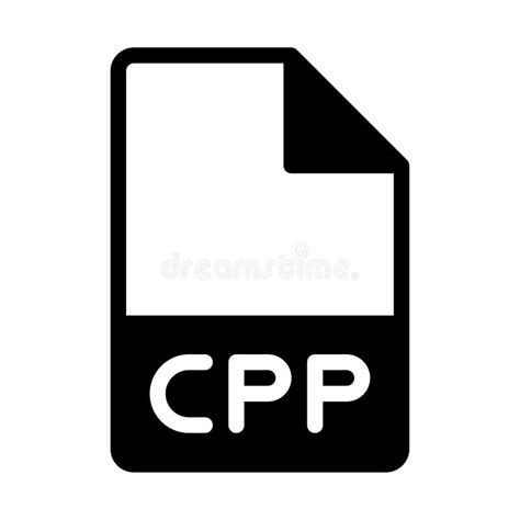 Cpp File Type Icon Document Files And Folder Format Symbol Icons In