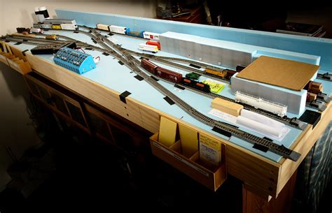 N Scale Shelf Layout Georges