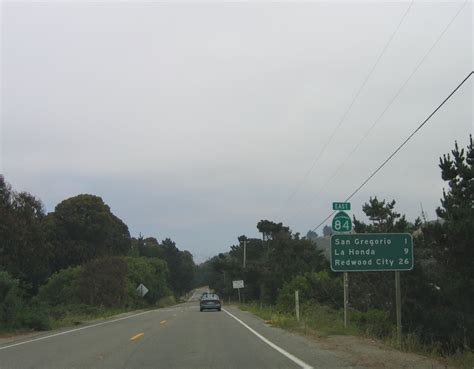 California Aaroads California 84 East San Gregorio To Redwood City