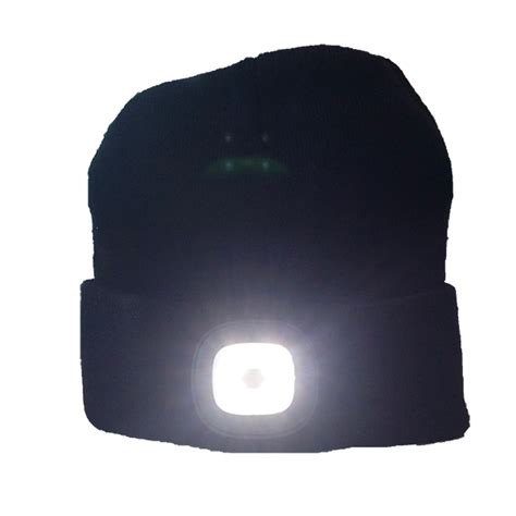 Bonnet Lumineux Avec Lampe Frontale Intégrée Pro Beanie Kosnic La Bs