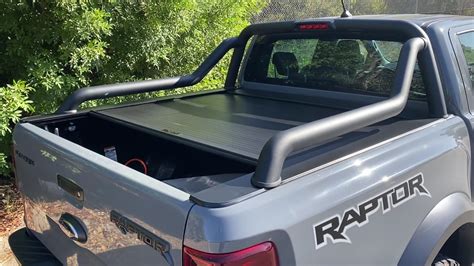 Ford Raptor Hsp Automatic Roller Lid With Extended Sports Bar Youtube