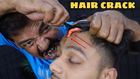 Unlimited Hair Cracking By Asim Barber Head Massage And Loud Neck