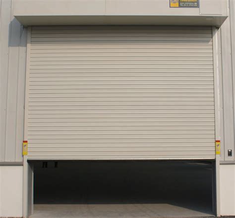 Aluminum Alloy Industrial Motorized Automatic Overhead Roller Shutter Warehouse Garage Door For