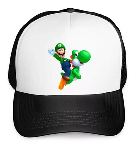 Gorra Mario Bros Luigi Yoshi Hermanos Nintendo Gamer Unisex En Venta En