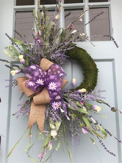 Free Shipping Be Ready For Spring Beautiful Rustic Unique Wreath For