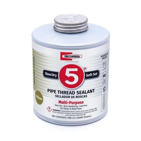 quart pipe dope pipe thread sealant  rectorseal