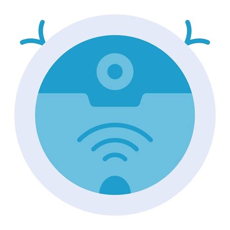 Premium Vector Robot Vacuum Icon