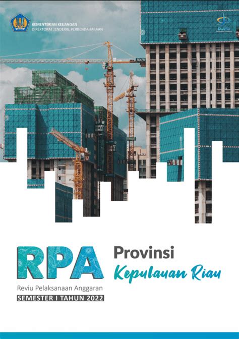 Infografis Laporan Reviu Pelaksanaan Anggaran RPA Semester II 2022