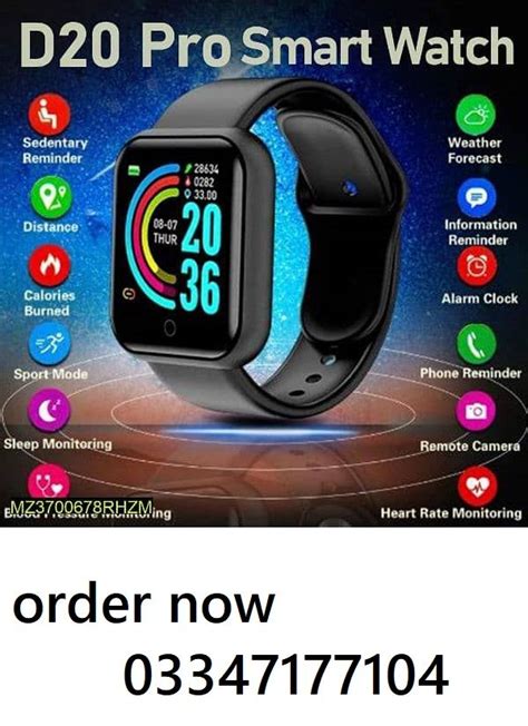 D20 Smart Watch Price In Quetta 03347177104