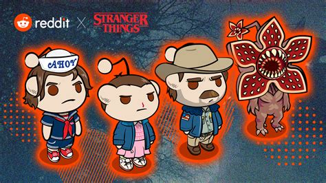 Reddit Unveils Netflix 'Stranger Things' Avatars for Season 4