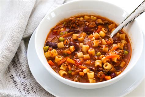 Easy Pasta Fagioli Soup