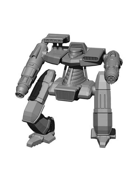 Free STL File Alternative Kraken For Battletech3D Print Design To