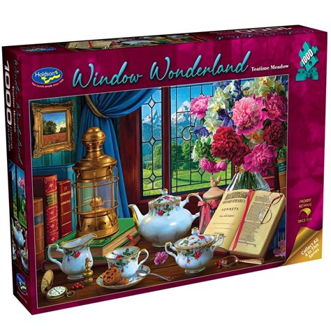 Holdson Puzzle Window Wonderland Pc Teatime Meadow Holdson