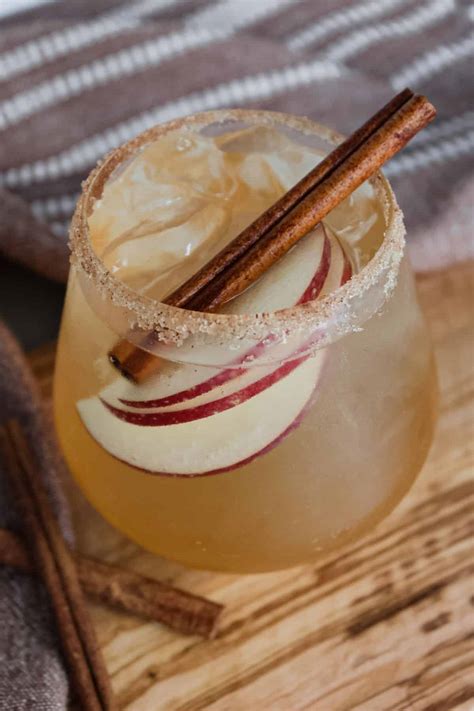 Easy Sparkling Apple Cider Mocktail Two Ingredients The Balanced