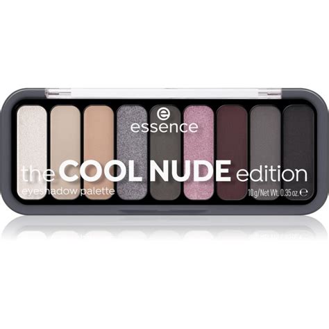 ESSENCE THE COOL NUDE PALETA 9 CIENI DO POWIEK 40 STONE COLD NUDES 10G