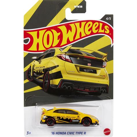 Mattel Hot Wheels Car Automotives 16 Honda Civic Type R HFW38