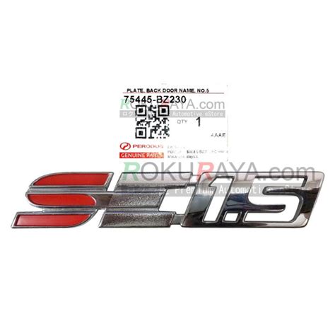 Perodua Myvi Lagi Best SE Special Edition 1 5 Original Genuine Parts