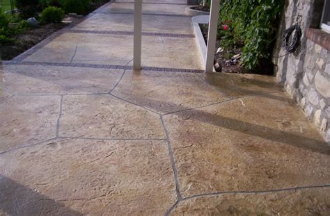 Custom Thin Stamped Overlay Traditional Patio Tampa By Gateway