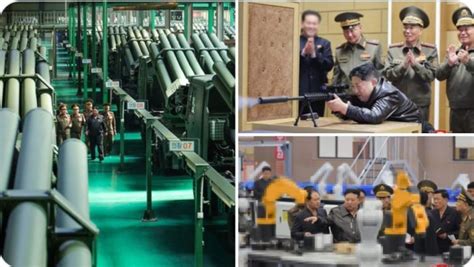 Kim Jong Un De Corea Del Norte Prueba Un Nuevo Rifle De Francotirador E