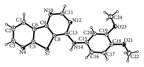 Structure Of N 3 4Dimethoxyphenyl Pyrido 3 2 4 5 Thieno 3 2d