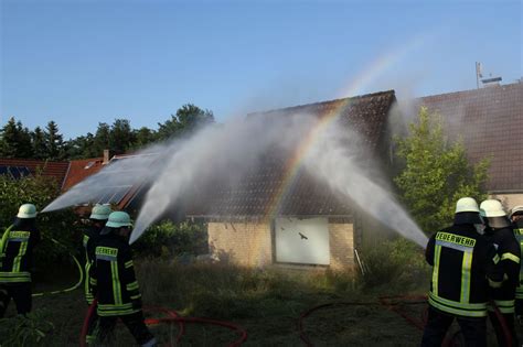 Einsatzübung der Feuerwehren Bommelsen Kroge Kreisfeuerwehrverband