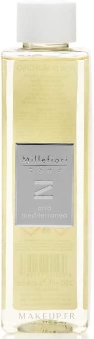 Millefiori Milano Zona Aria Mediterranea Diffuser Refill Recharge