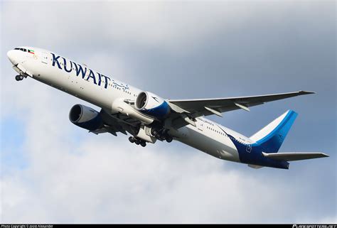 9K AOF Kuwait Airways Boeing 777 369 ER Photo By Joost Alexander ID