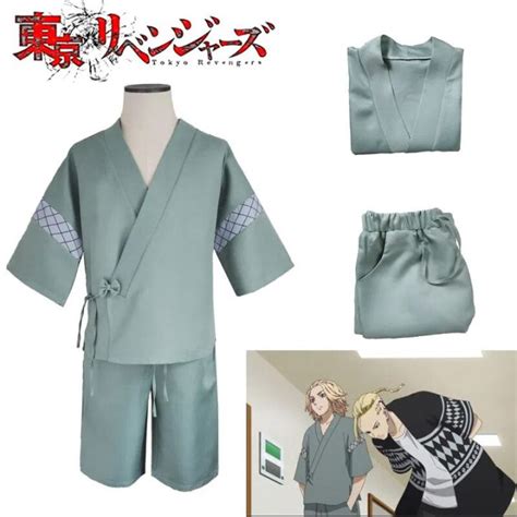 Anime Mikey Tokyo Revengers Manjiro Sano Takemichi Hanagaki Cosplay