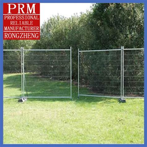 Galvanized Standard Temporary Fence With Gate Door Temporary Fence