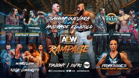 AEW Rampage Cobertura Y Resultados En Directo Del Show Del 25 De