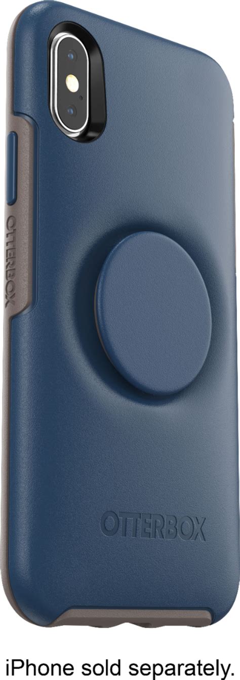 Best Buy Otterbox Otter Pop Symmetry Series Case For Apple® Iphone® X And Xs Go To Blue 77 61653