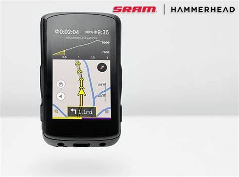 SRAM s offre les compteurs GPS Hammerhead Matos vélo actualités vélo