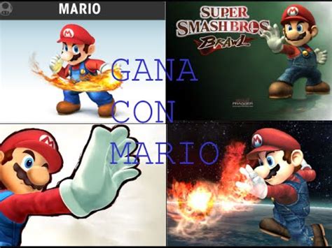 Como Ganar Con Mario En Super Smash Bros Saga Loquendo YouTube