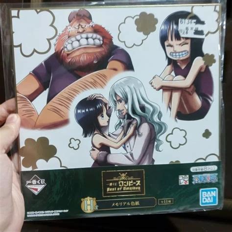 One Piece Anime Shikishi Boards Zoro Franky Robin On Carousell