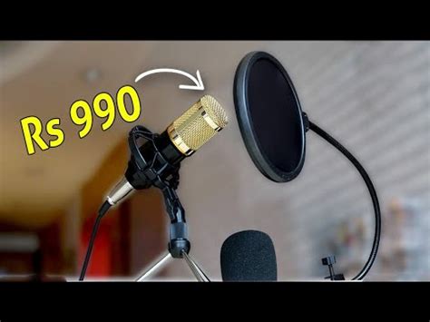 BM 800 Condenser Microphone Full Review Unboxing Setup Audio Tests