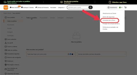 Temu Como Rastrear Ou Devolver Pedido Feito Na Loja Online
