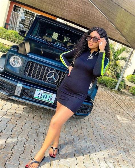 Regina Daniels Shows Off G-wagon With Customized Plate '4 Eva 16'