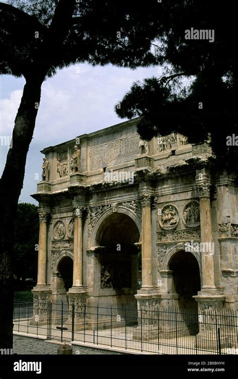 ITALY, ROME, ARCH OF CONSTANTINE Stock Photo - Alamy