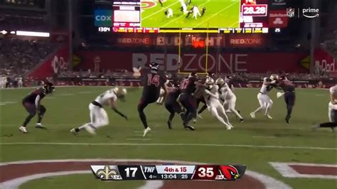 Arizona Cardinals Vs New Orleans Saints Full Highlights Th Qtr Nfl