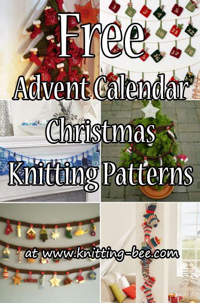 Free Advent Calendar Knitting Patterns - Count Down to Christmas! (6 ...