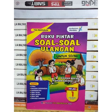 Jual Buku Pintar Soal Soal Ulangan Sd Kelas Kurikulum Merdeka