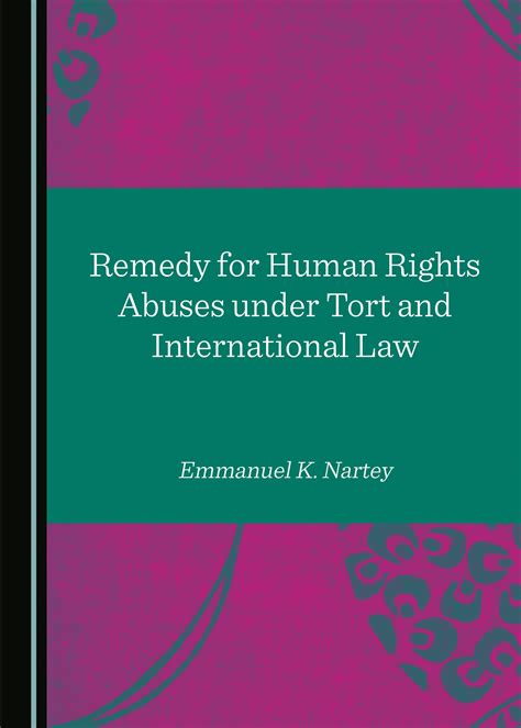 Remedy For Human Rights Abuses Under Tort And International Law