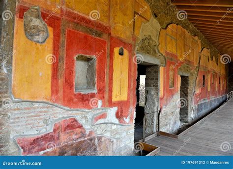 Pompei In Italy Campania Ancient Roman City Destroyed By The