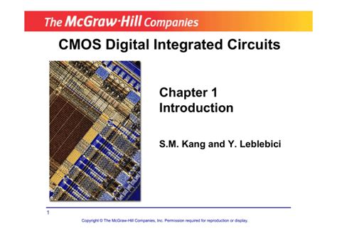 CMOS Digital Integrated Circuits