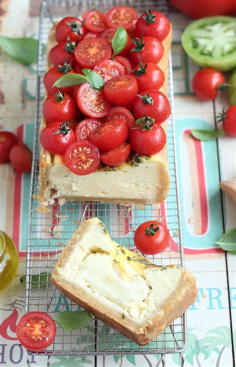 Tarte Tomates Mozzarella