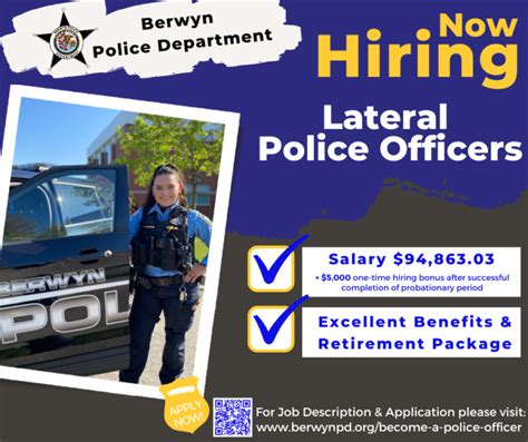 Become A Police Officer Berwyn Police Department