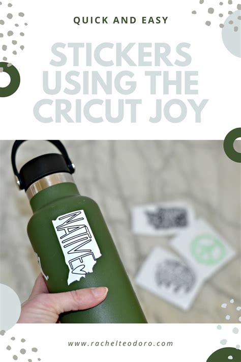 How To Make Stickers Using The Cricut Joy