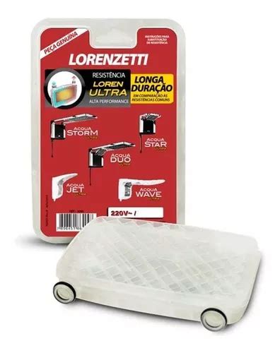 Lorenzetti Resistencia Chuveiro Acqua Storm Ultra A V W