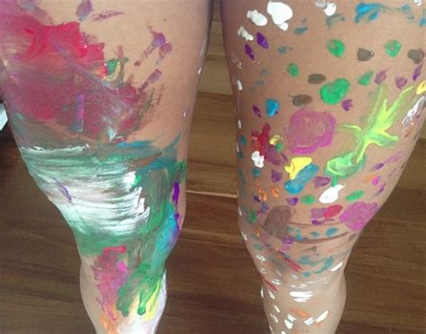 Ivete Sangalo Publica Foto Pernas Pintadas No Instagram V Rgula